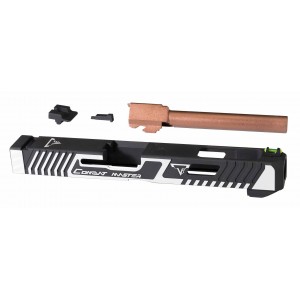 EMG/TTI Combat Master Slide Kit w/Barrel in Black /silver 2 -tone (VFC Gen5 compatible)